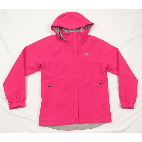NWOT Karrimor Weathertite Waterproof Pink Womens Hooded Full Zip